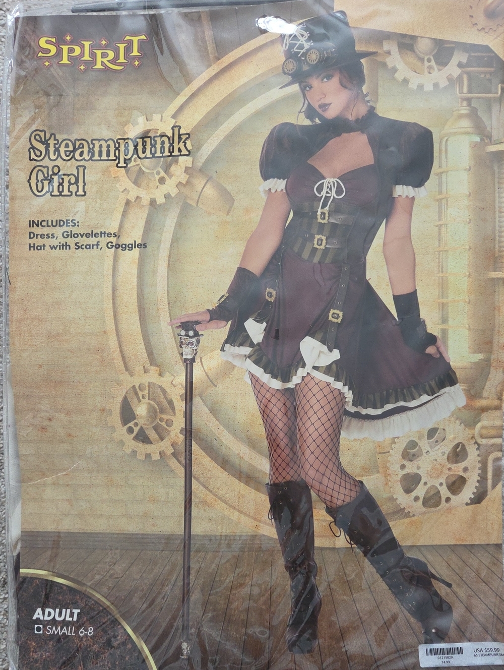Steampunk Girl Costume - Small